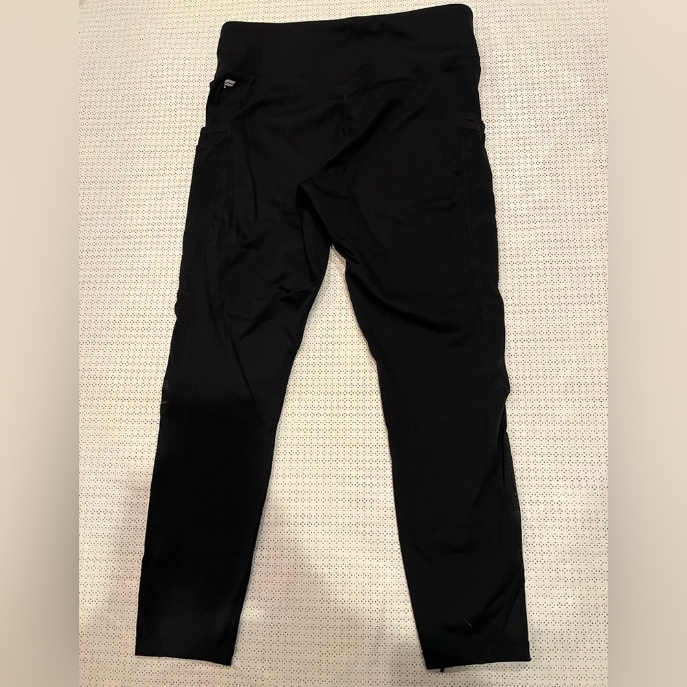 Fabletics Black Mesh Panel Leggings - image 3